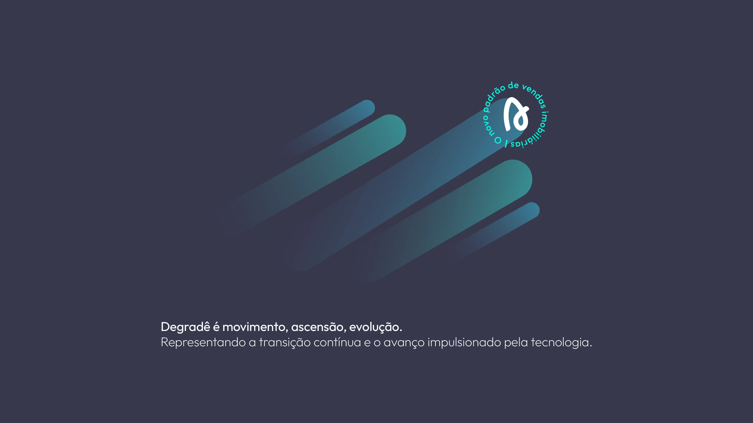 Morada AI Summit 26 — grafismo em degradê