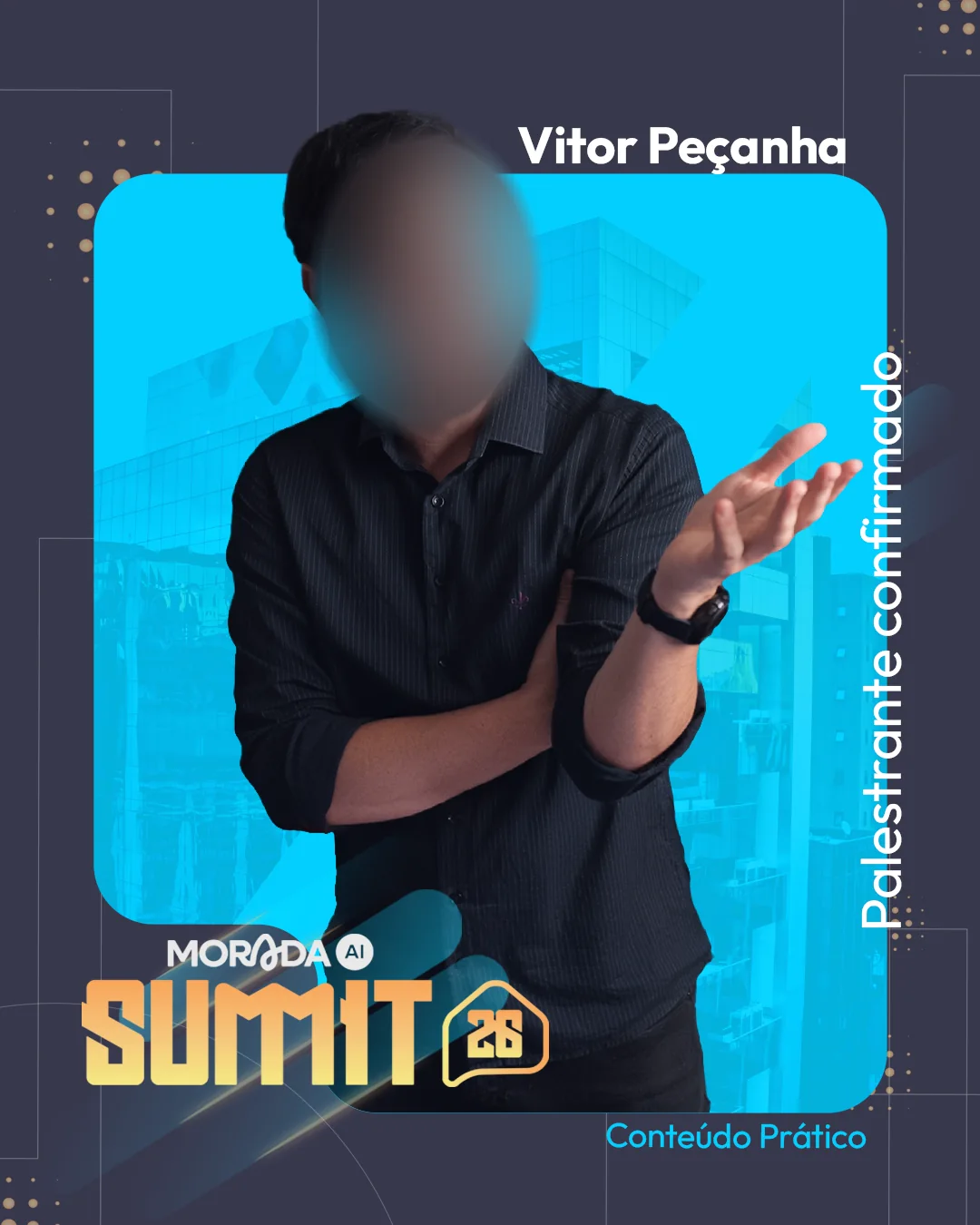 Post — palestrante confirmado Vitor Peçanha