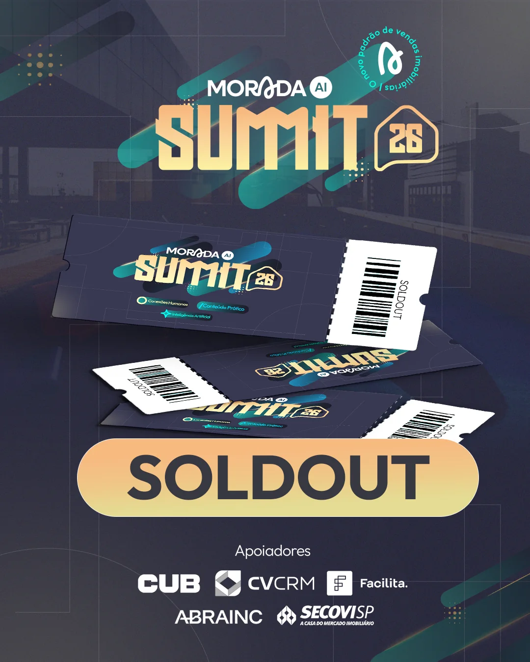 Post — ingressos esgotados